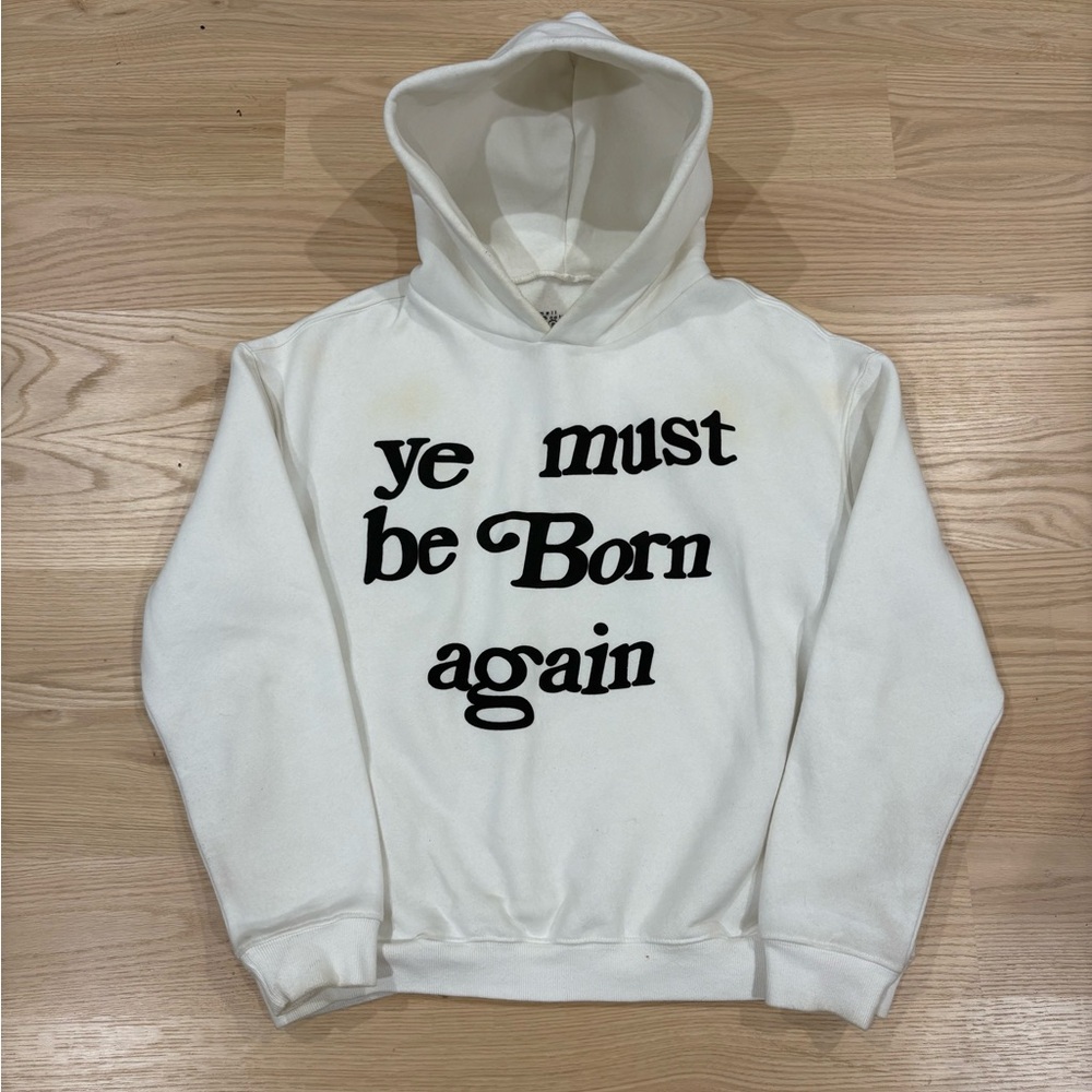White Ye Must Be Born again hoodie